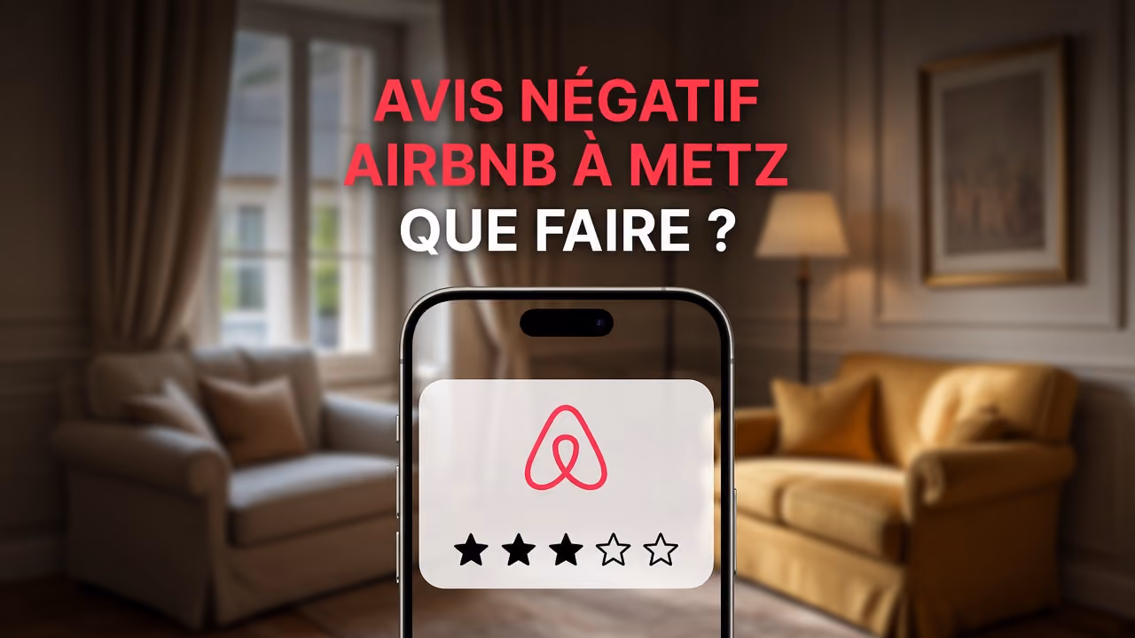 Avis négatif sur une annonce Airbnb